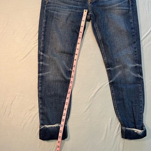 Rag And Bone Size 25 Medium Wash Dre Capri Blue Jeans - Picture 4 of 4